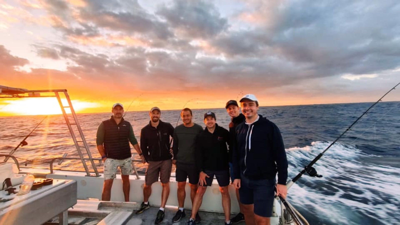 Out past the heads at dawn