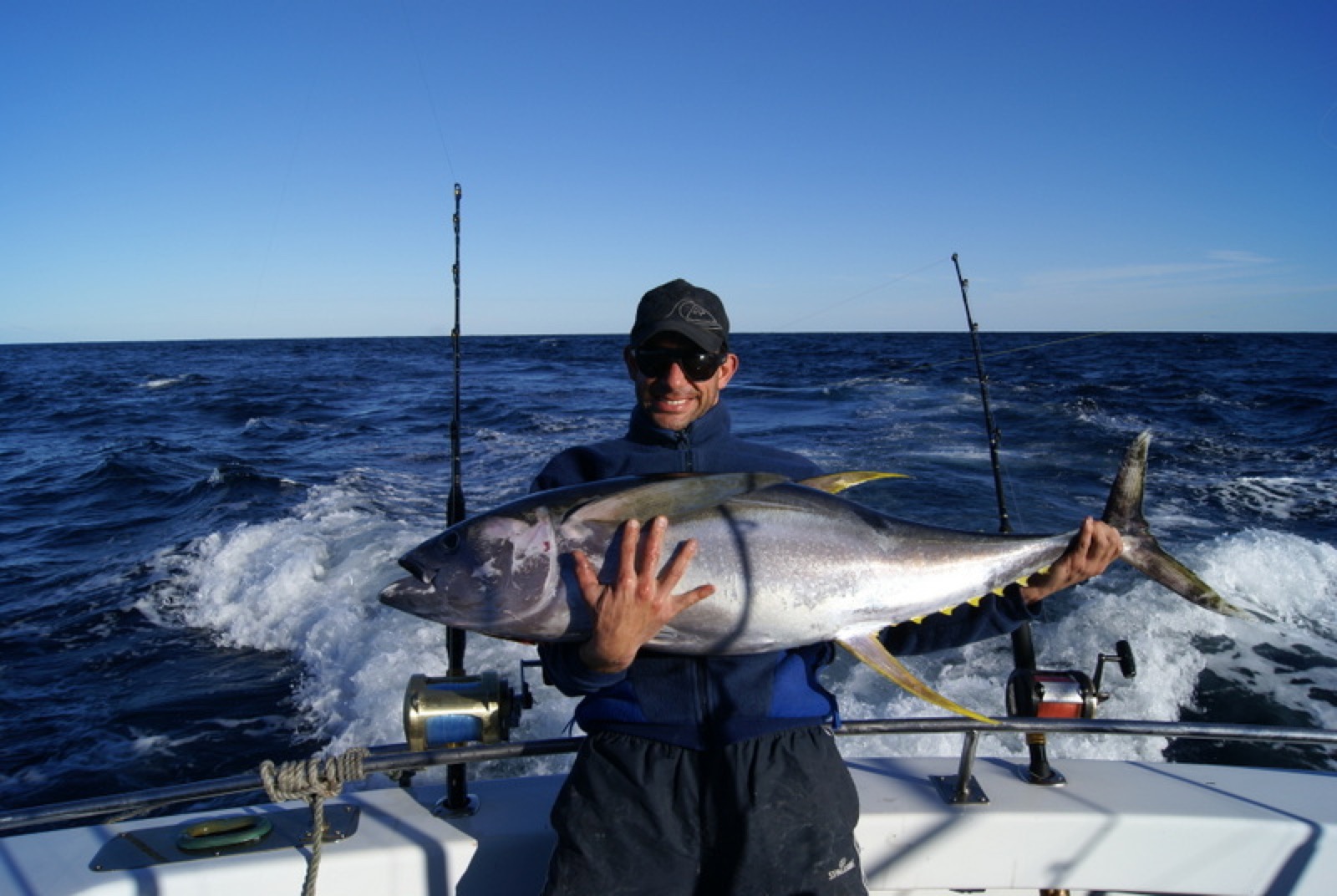 Yellowfin and albacore aboard