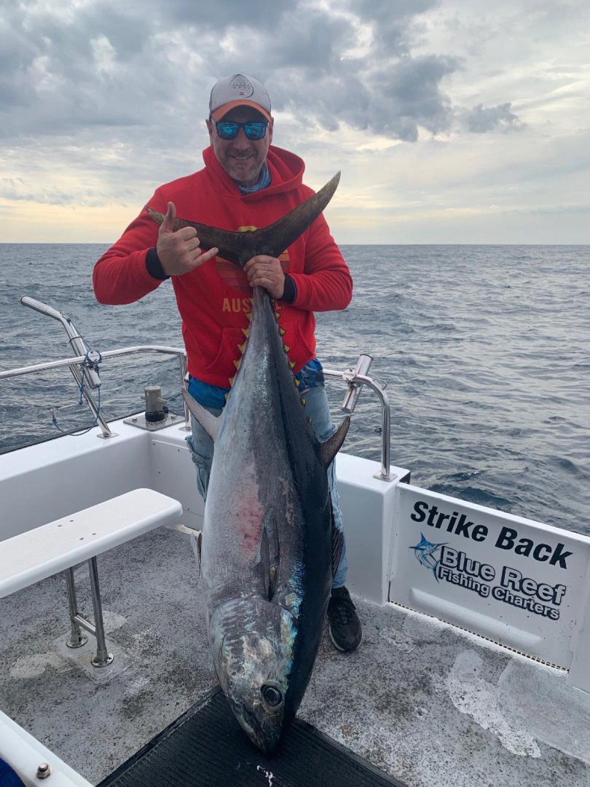 A day's catch aboard Strike Back